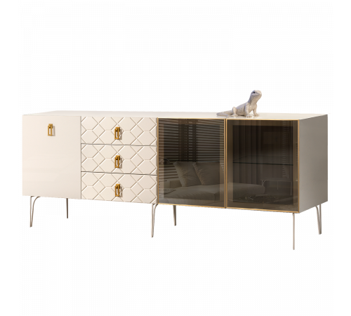 Комод для гостиной Богемия Фарфале (Bogemia Farfalle) БМКМ-5(Fa) [5][10]